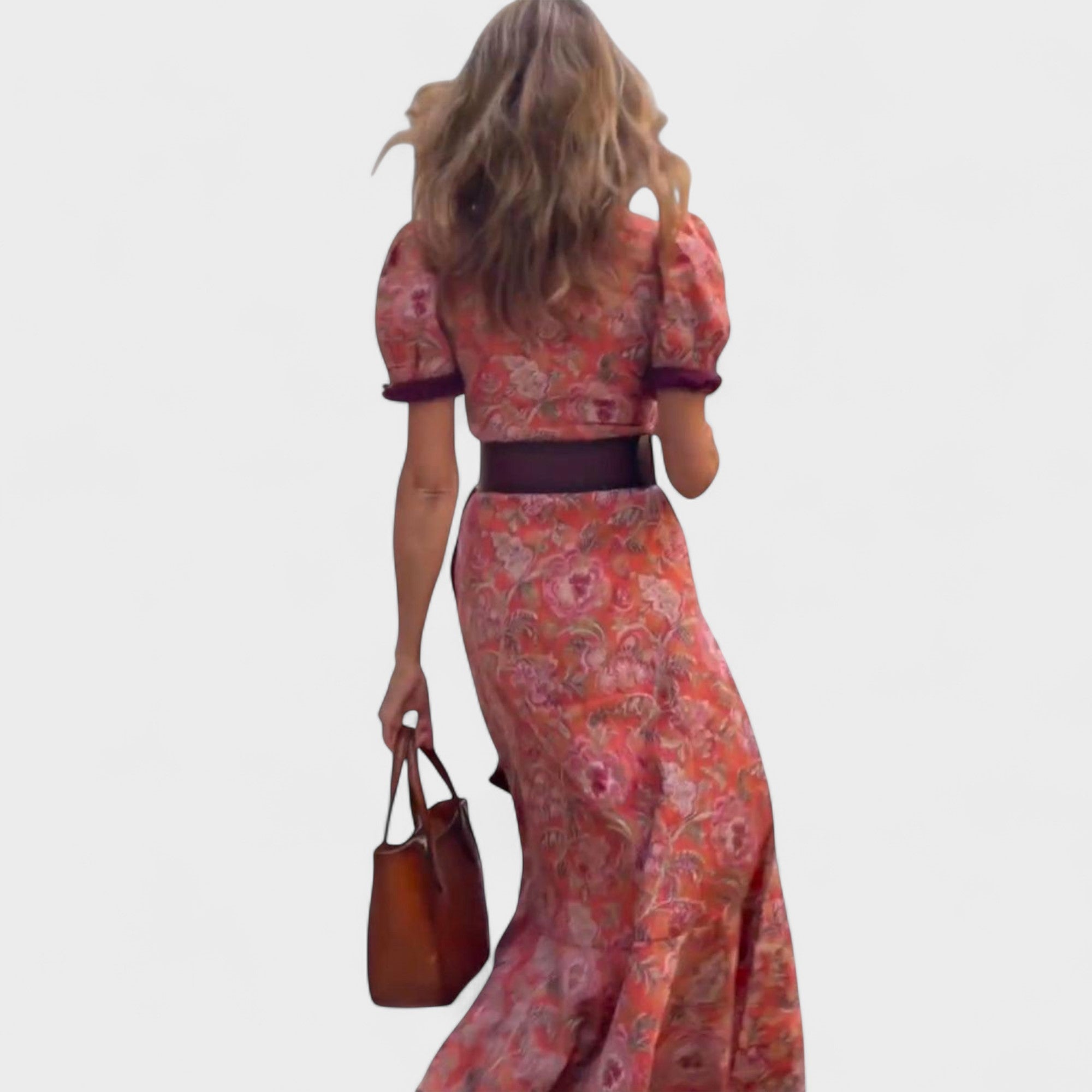 Vina | Floral Wrap Dress